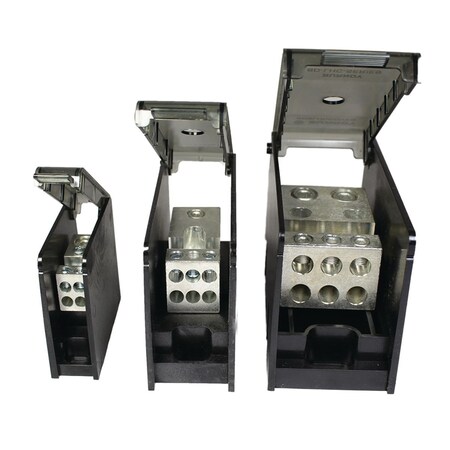 Burndy Versipole, AWG 14-2/0 (Run), AWG 14-2/0 (Tap) BDCSHC112/01